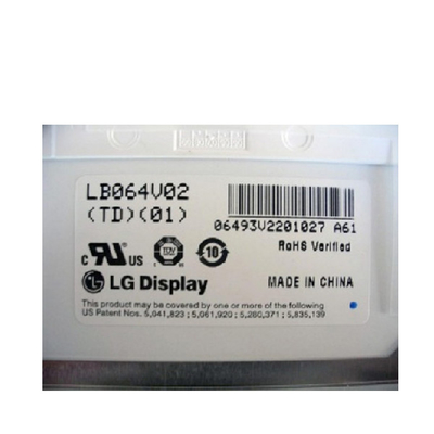LB064V02-TD01 επιτροπή επίδειξης ίντσας LCD LG 640x480 6,4