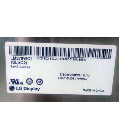 LM270WQ1-SLC2 επιτροπή οργάνων ελέγχου TV ίντσας LCD LG 27,0