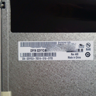 AUO M170ETN01.1 17 επίδειξη 30 συνδετήρας SXGA 96PPI ίντσας LCD καρφιτσών LVDS