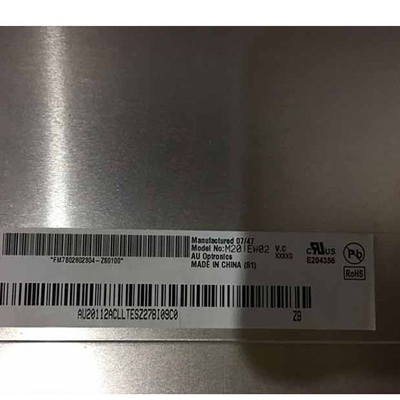 AUO M201EW02 VC οθόνη 16.7M lap-top LCD αντιθαμπωτικό σκληρό επίστρωμα 92% NTSC