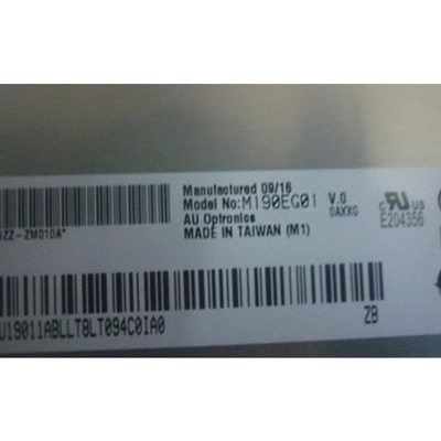 19,0 ίντσα 1280 (επίδειξη οθόνης επίδειξης M190EG01 V00 LCD παιχνιδιών RGB) ×1024