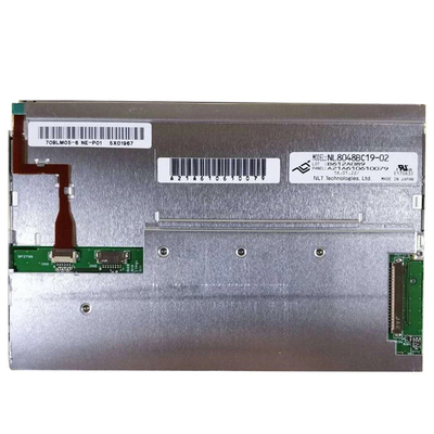 NL8048BC19-02 αρχική επίδειξη 800 7,0 ίντσας LCD (RGB) ×480 για το βιομηχανικό εξοπλισμό για NEC