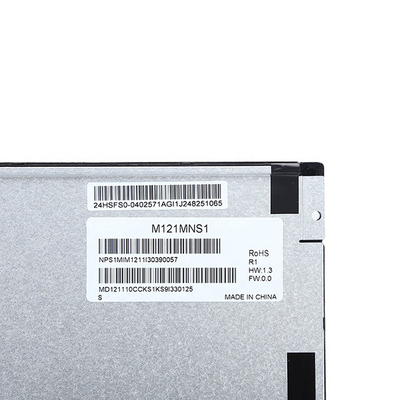 M121MNS1 R1 12,1 RGB 800X600 SVGA 82PPI 450 Cd/M2 LVDS ίντσας βιομηχανική LCD εισαγωγή οθόνης