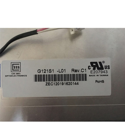 12.1inch αρχική ενότητα 800*600 G121S1-L01 LCD που εφαρμόζεται στα βιομηχανικά προϊόντα
