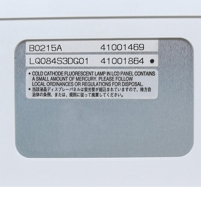 Επιτροπή επίδειξης αντικατάστασης LCD LQ084S3DG01 8,4 ίντσα RGB 800X600 SVGA 119PPI