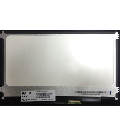 BOE 11,6 επιτροπή LVDS 40 RGB 1366X768 HD επίδειξη NT116WHM-N10 ίντσας LCD Laptopp μεταλλινών καρφιτσών