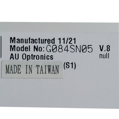 G084SN05 V.8 8,4 ενότητα 800*600 ίντσας LCD που εφαρμόζεται στα βιομηχανικά προϊόντα