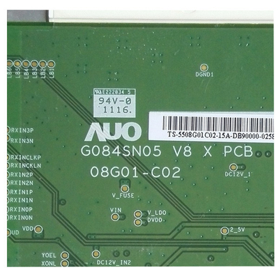 G084SN05 V.8 8,4 ενότητα 800*600 ίντσας LCD που εφαρμόζεται στα βιομηχανικά προϊόντα