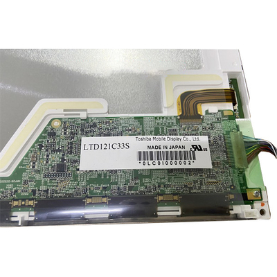12,1 οθόνη οθόνης LTD121C33S TFT CCFL LCD ίντσας 82ppi LCD για το βιομηχανικό εξοπλισμό