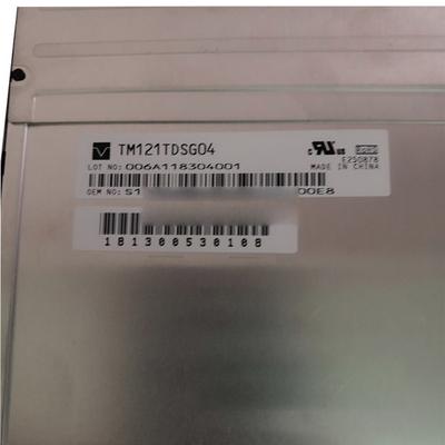 Βιομηχανική οθόνη LCD 12,1 ιντσών 1024*768 Υψηλή φωτεινότητα 105 ppi Μονάδα LCD TM121TDSG04