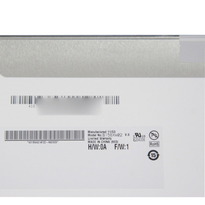 Πίνακας LCD φορητού υπολογιστή AUO B156XW02 V6 15,6 ιντσών 1366*768 WXGA 100PPI LVDS 40 ακίδων