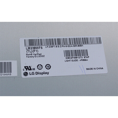 23 όργανο ελέγχου 72% NTSC LM230WF5-TLF11 ίντσας 30pin LVDS FHD WLED LCD για το PC AIO
