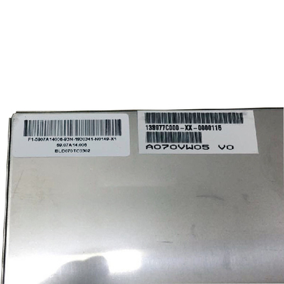7 εσωτερική επίδειξη επιτροπής LCD οθόνης LCD επίδειξης ΠΣΤ ναυσιπλοΐας αυτοκινήτων οθόνης A070VW05 V0 ίντσας LCD