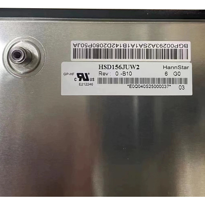 15,6 βιομηχανική LCD επιτροπής HSD156JUW2-B10 ίντσας LCD οθόνη υποστήριξης 1920*1080
