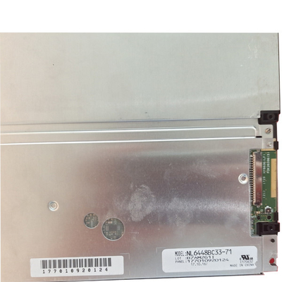 10,4 επίδειξη οθόνης ίντσας WLED 640*480 20pins LVDS TFT LCD NL6448BC33-71 για βιομηχανικό