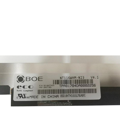 NT116WHM-N23 οθόνη 11,6 EDP 30 καρφίτσες λεπτή TN lap-top LCD ίντσας 60HZ στιλπνές για BOE