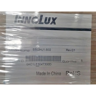 Innolux S550HJ1-S02 Οθόνη LCD 55,0 ιντσών Κατάστημα τοίχου Οθόνη Tft-lcd Οθόνη ματίσματος LCD