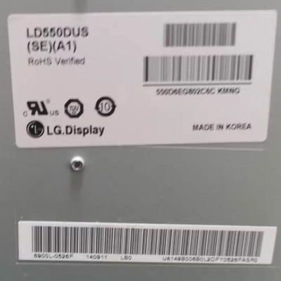 LD550DUS-SEA1 55 RGB κάθετο λωρίδα επιτροπής επίδειξης οθόνης ίντσας LCD