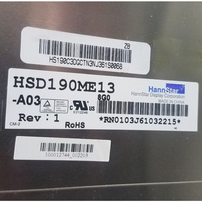 HSD190ME13-A03 19.0 ίντσες LCD οθόνη αντικατάσταση RGB 1280 × 1024 SXGA 86PPI