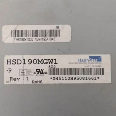 Δίσκος οθόνης LCD HSD190MGW1-F για οθόνη επιφάνειας εργασίας