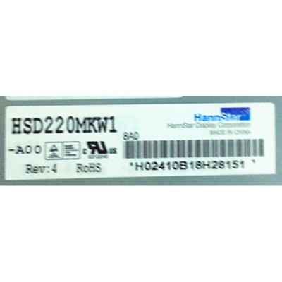 Εικονική οθόνη LCD HSD220MKW1-A00 22 ιντσών 1680*1050 για HannStar