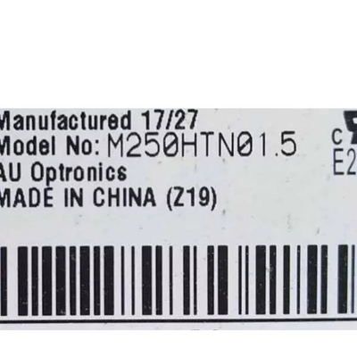 24.5 ιντσών M250HTN01.5 TFT LCD οθόνη για AUO