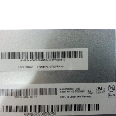 Νέα M240HW01 V6 24.0 ιντσών a-Si TFT-LCD LCM LCD οθόνη
