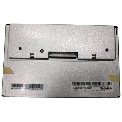 LQ070Y3LG05 Αρχική 7,0 ιντσών 800*480 TFT LCD Panel LVDS Βιομηχανική οθόνη LCD