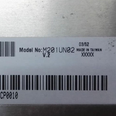 Ζεστή πώληση M201UN02 V2 20,1 ιντσών 5,0V Τύπος LCD πάνελ