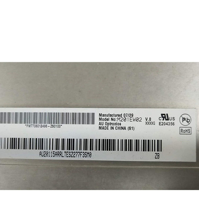 M201EW02 V8 98PPI 1680*1050 Ηλιακή οθόνη LCD για AUO