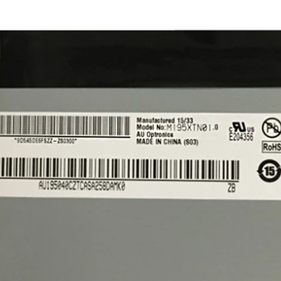 Αρχική M195XTN01.0 19.5 ιντσών οθόνη LCD για οθόνη επιφάνειας εργασίας