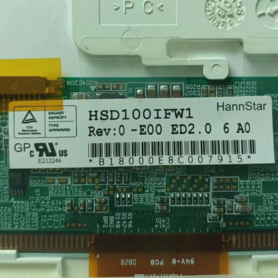 Αρχική οθόνη οθόνης HSD100IFW1-E00 10,1 ιντσών 1024*600 TFT-lcd