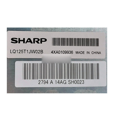 LQ125T1JW02B 12,5 ιντσών 2560*1440 οθόνη LCD για ανθεκτικά φορητά υπολογιστές