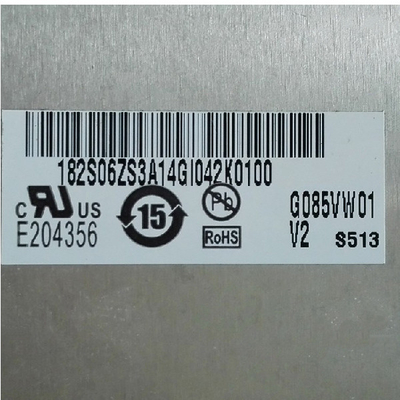 Αρχικό σε απόθεμα G085VW01 V2 8,5 ιντσών TFT LCD Panel