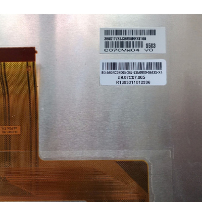 Νέο C070VW04 V0 υψηλής φωτεινότητας 800*480 LCD Display Panel