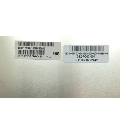 7.0 ιντσών C070VW02 V0 LCD οθόνη για AUO