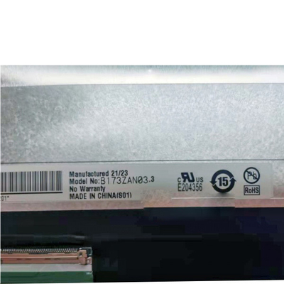 B173ZAN03.3 17,3 ιντσών 40 πιν TFT LCD Panel για AUO