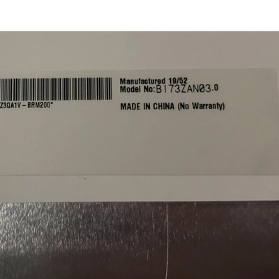 Για AUO B173ZAN03.0 μέγεθος 17,3 ιντσών 16,7M οθόνη LCD