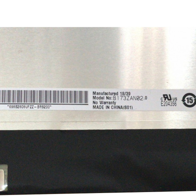17.3 ιντσών a-Si TFT-LCD B173ZAN02.0 255PPI οθόνη LCD