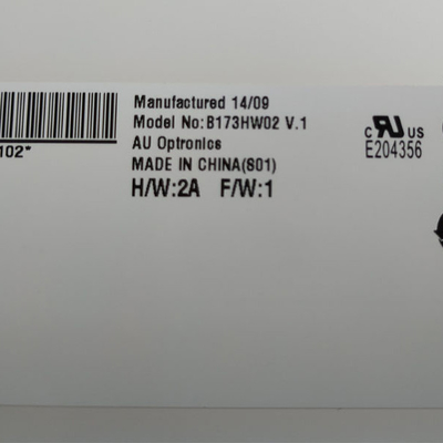 17.3 ιντσών B173HW02 V1 Ανάλυση 1920*1080 οθόνη LCD