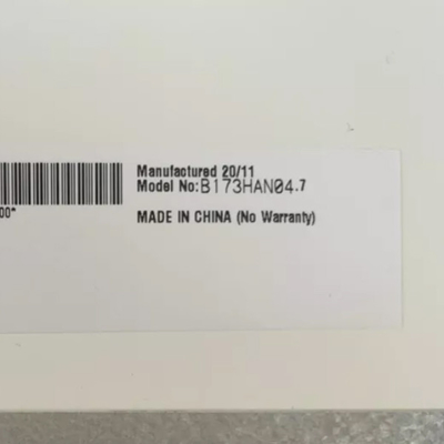 17.3 ιντσών 120Hz α-Si TFT-LCD B173HAN04.7 Εικονική οθόνη LCD