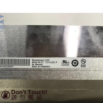 Αρχικό σε απόθεμα 17.3 ιντσών B173HAN03.0 144Hz 40 πιν LCD οθόνη