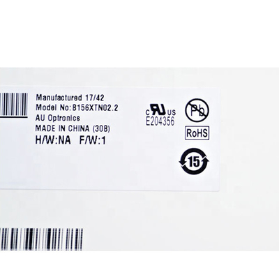 15.6 ίντσες 40 πιν 60Hz a-Si TFT-LCD B156XTN02.2 Πίνακας οθόνης