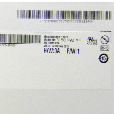 Υψηλής ποιότητας οθόνη TFT-LCD B156HW02 V5 3.3V
