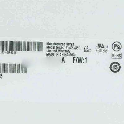 Νέο και αρχικό B154SW01 V9 15.4 ιντσών LCD Screnn για AUO