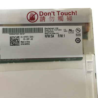 B154PW04 V2 μεγέθους 15,4 ίντσες με LED οδήγημα LCD οθόνη