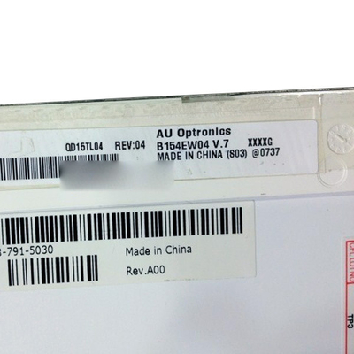 B154EW04 V7 Ανάλυση 1280*800 98PPI 30 πινών Εικονική οθόνη LCD