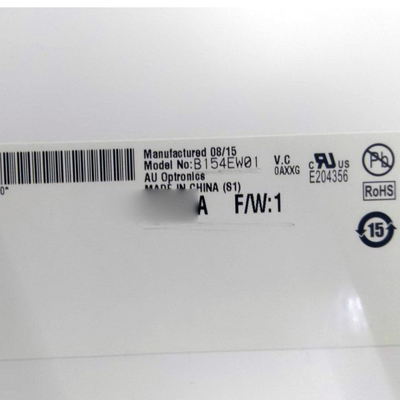 Προέλευση από απόθεμα B154EW01 VC μέγεθος 15.4 ιντσών TFT LCD Moudle