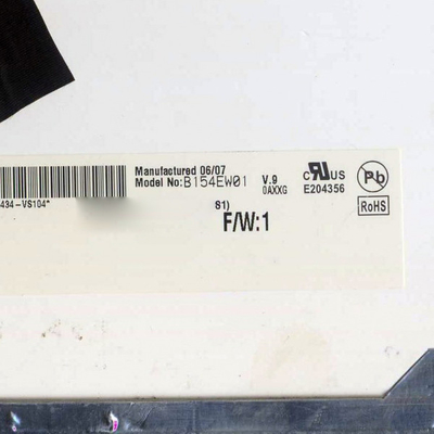 B154EW01 V9 νέο και αρχικό 15.4 ιντσών 60Hz LCD Moudle