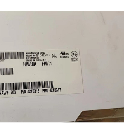 B154EW01 V0 15,4 ιντσών 1280*800 98PPI οθόνη LCD